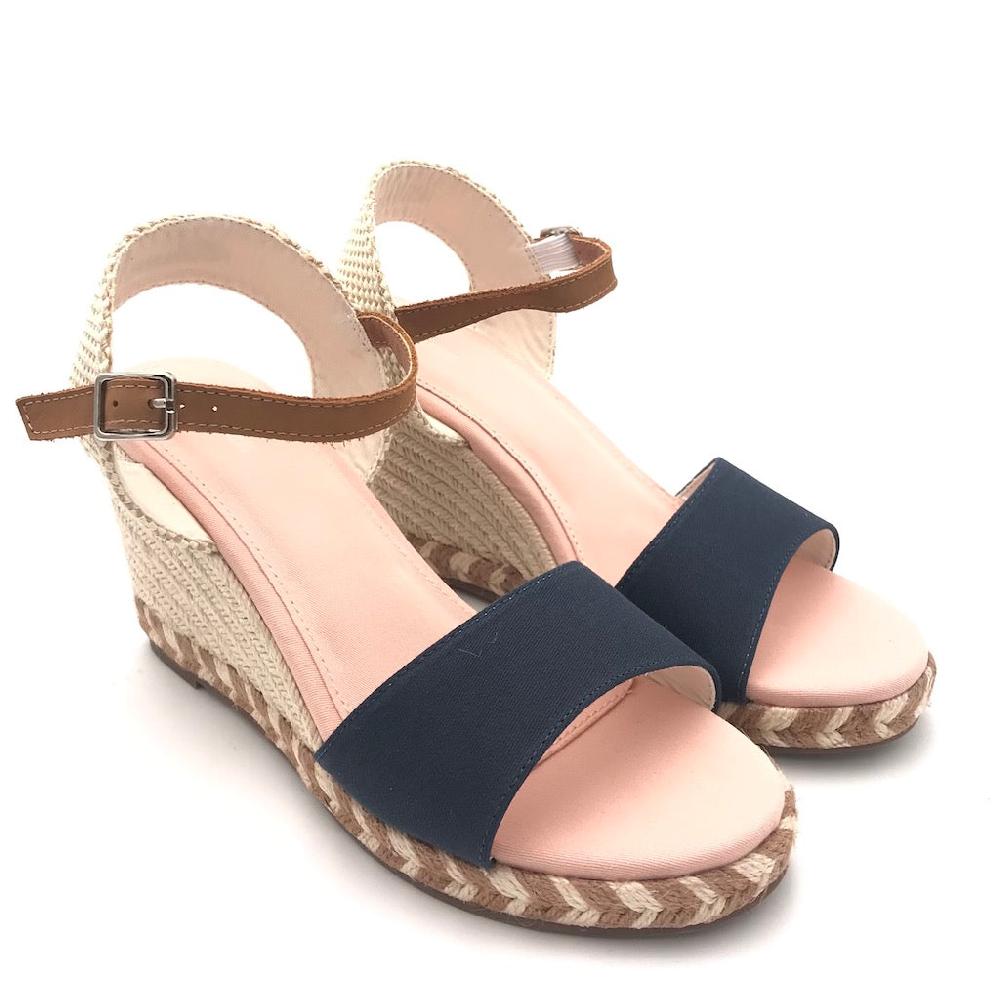 Zulian Calzature Sandalo Wells blu Acquista Ora