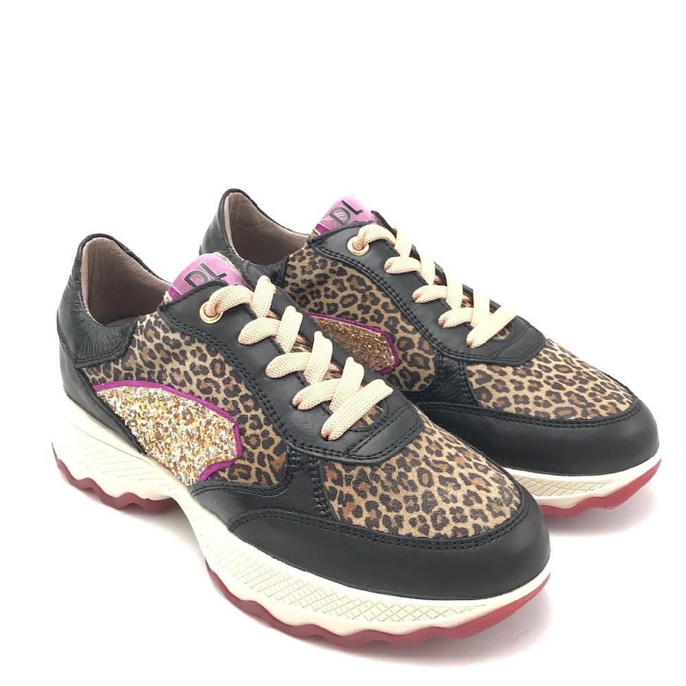Zulian Calzature Sneakers nera animalier Fino Al -60%