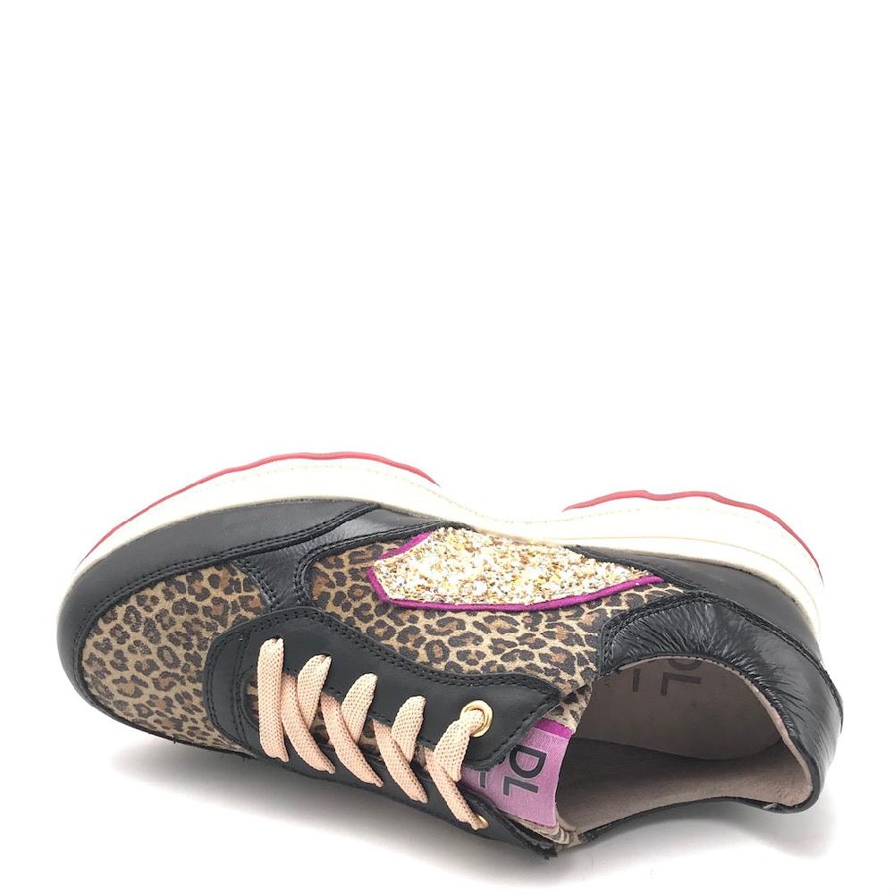 Zulian Calzature Sneakers nera animalier Fino Al -60%