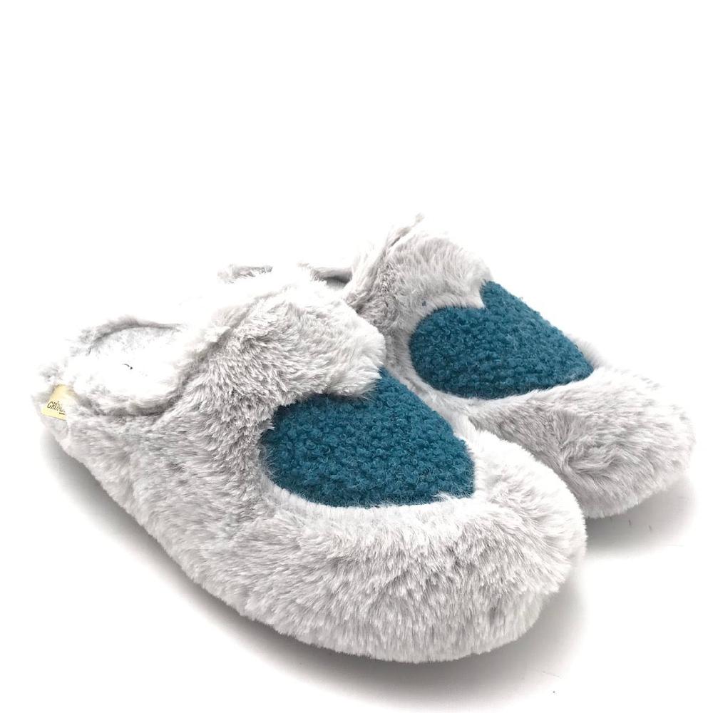 Zulian Calzature Ciabatta Alin grigio-smeraldo Sconto