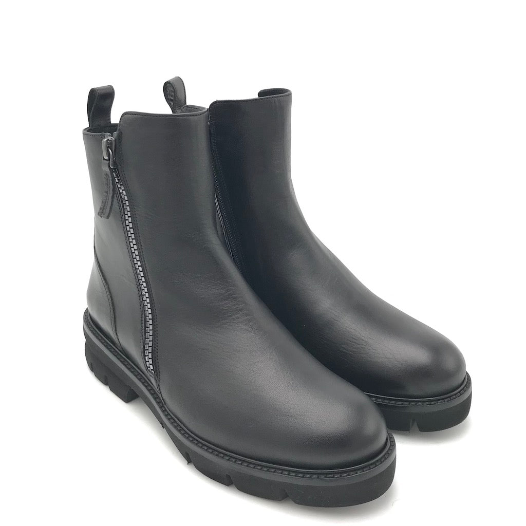 Zulian Calzature Tronchetto nero zip I Più Venduti
