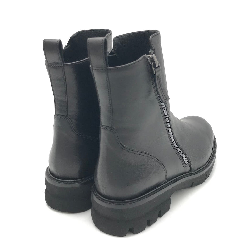 Zulian Calzature Tronchetto nero zip I Più Venduti