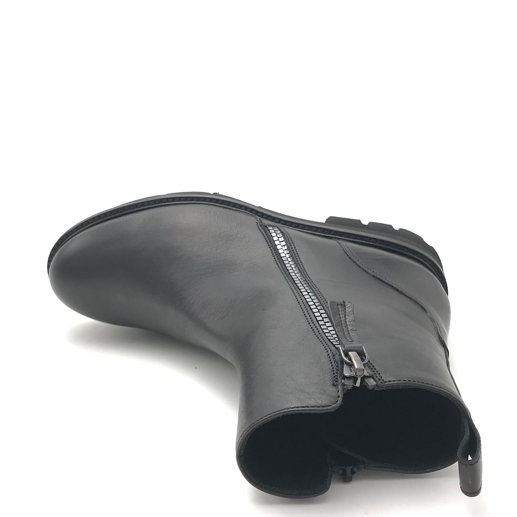 Zulian Calzature Tronchetto nero zip I Più Venduti
