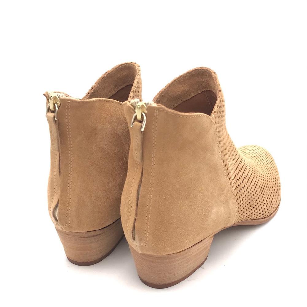 Zulian Calzature Tronchetto forato in crosta beige Soddisfazione Garantita