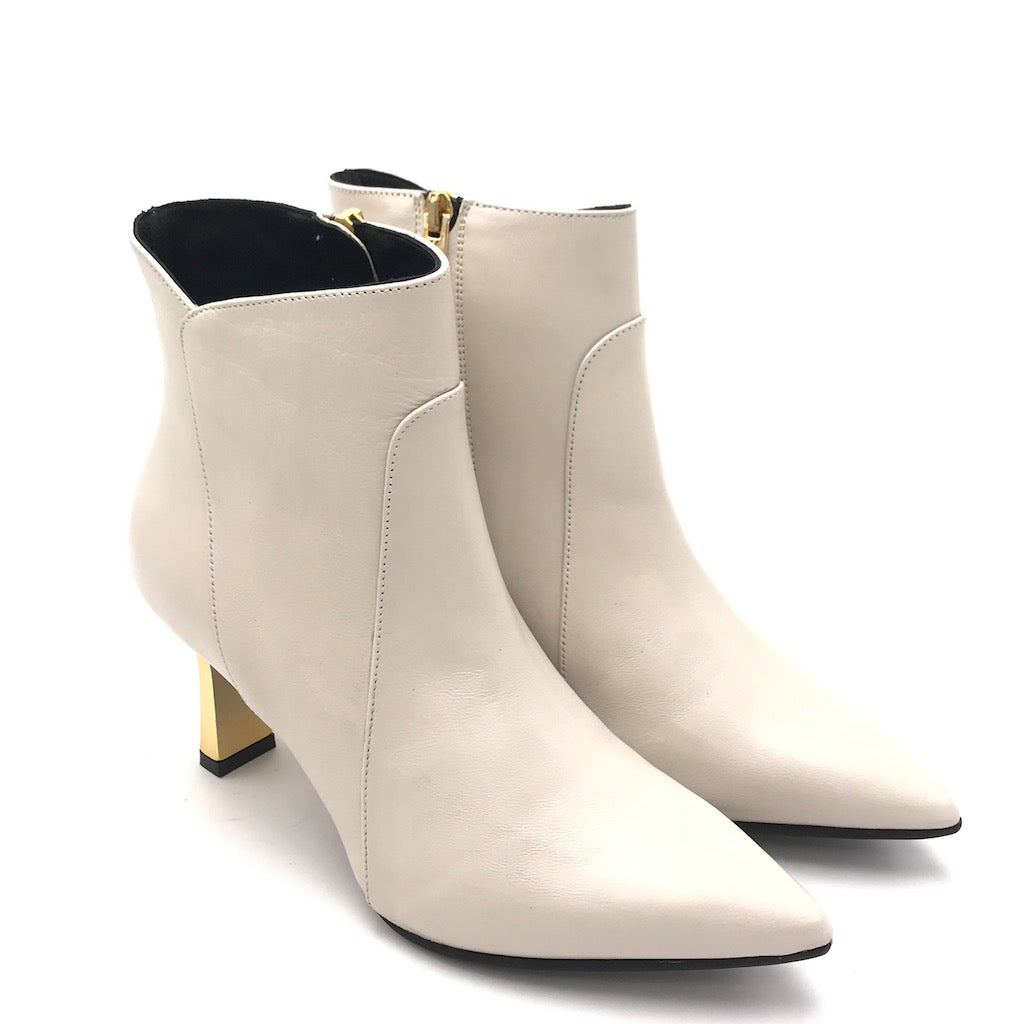 Zulian Calzature Tronchetto Cla in nappa milk Convenienza