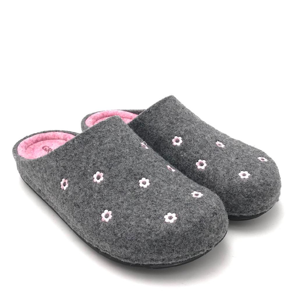 Zulian Calzature Ciabatta Pila grigio-rosa Offerta
