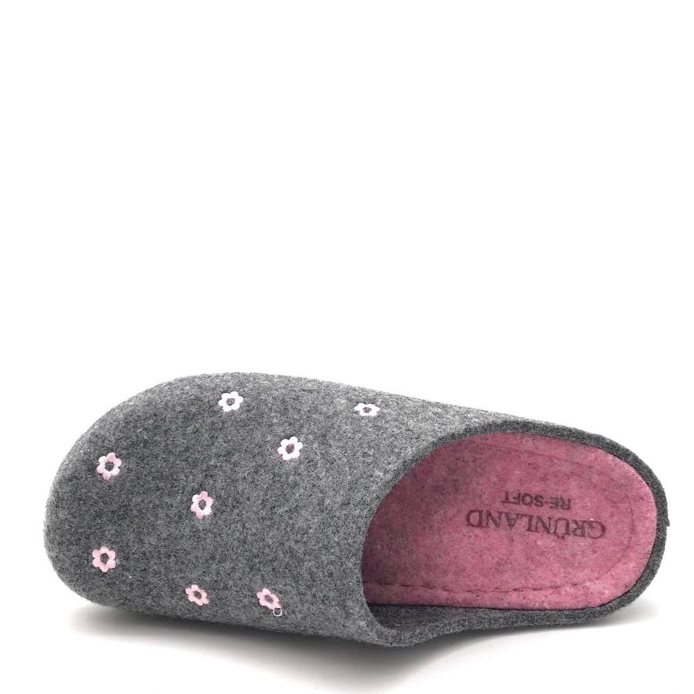 Zulian Calzature Ciabatta Pila grigio-rosa Offerta