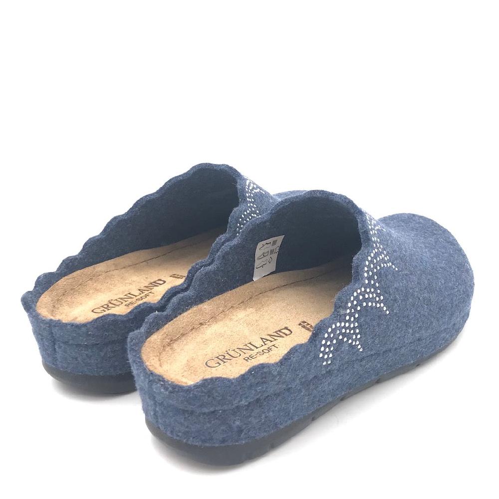 Zulian Calzature Ciabatta Prau blu Outlet