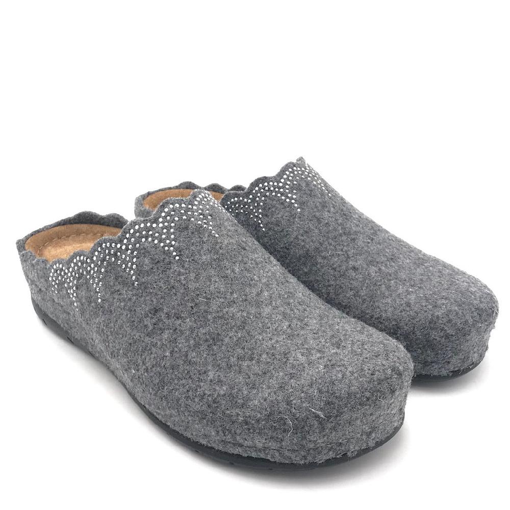 Zulian Calzature Ciabatta Prau grigio In Vendita