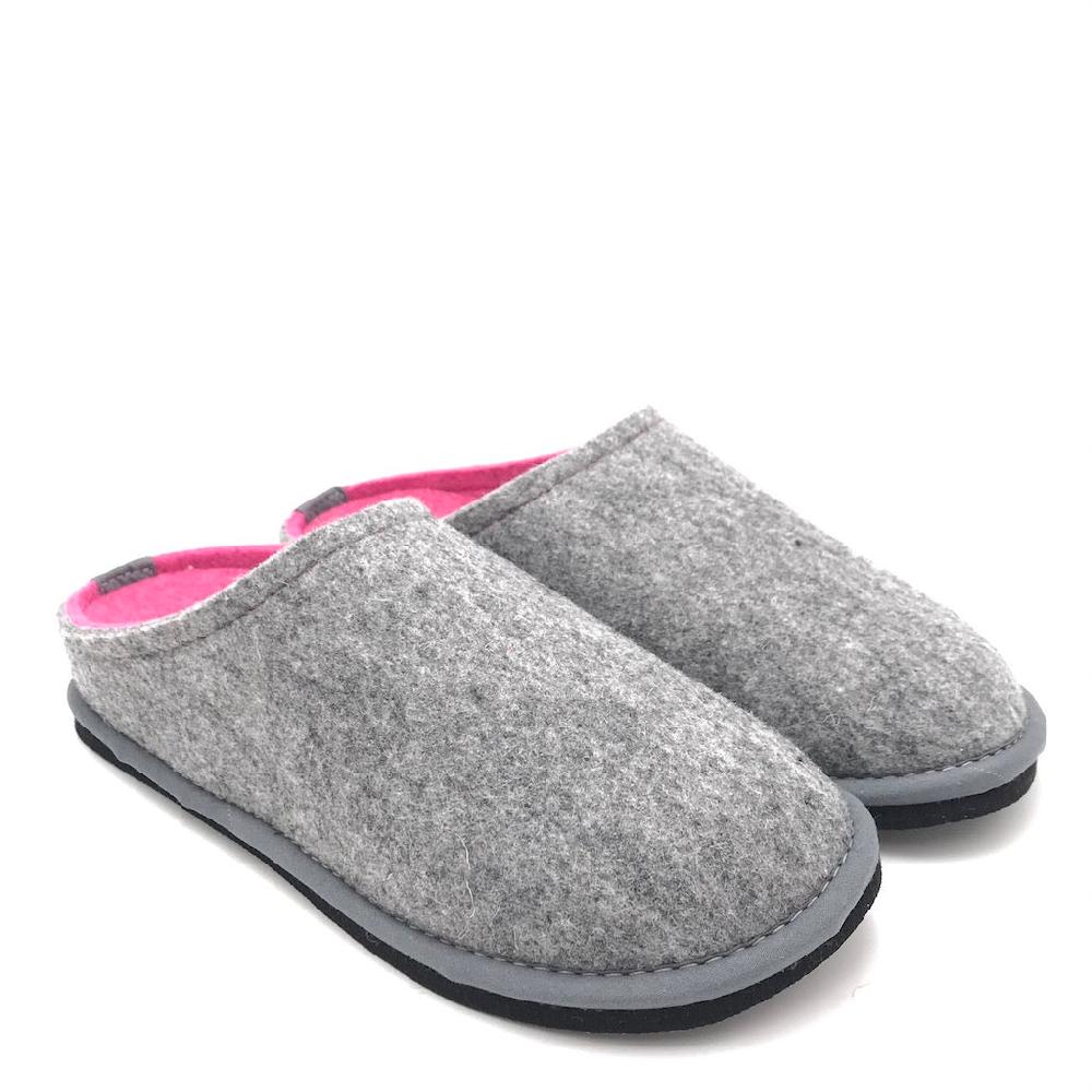 Zulian Calzature Ciabatta Easy bicolor grigio-fuxia Vendita Economica