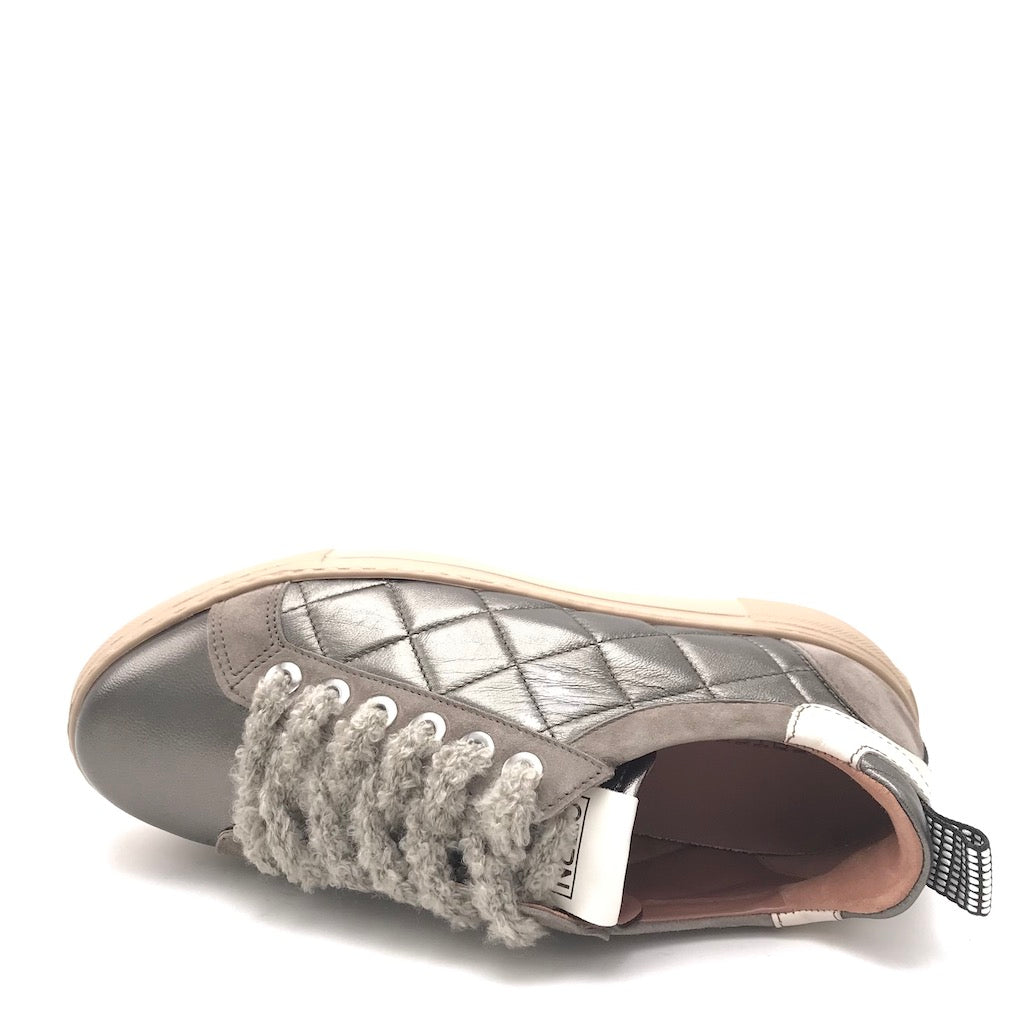 Zulian Calzature Sneakers trapuntata antracite Nuova