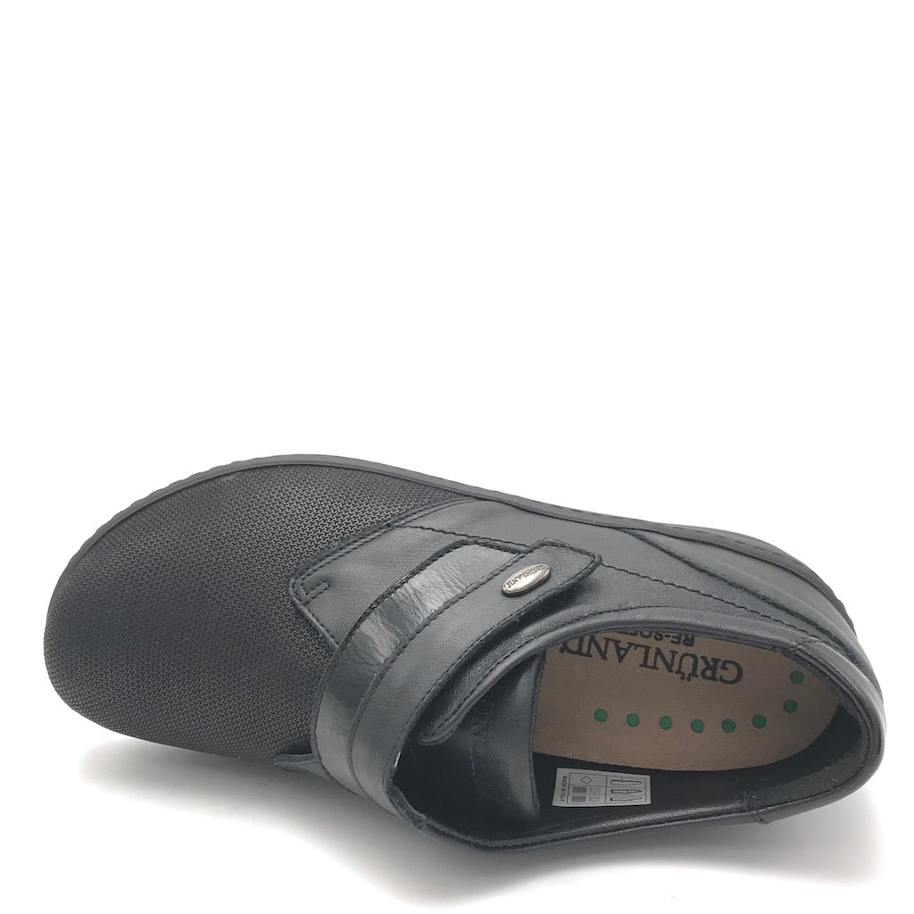 Zulian Calzature Scarpa Nile velcro nera Nuovo