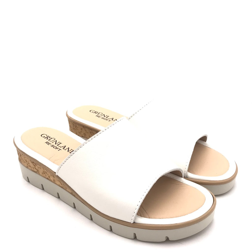 Zulian Calzature Ciabatta Pafo bianca Promozione