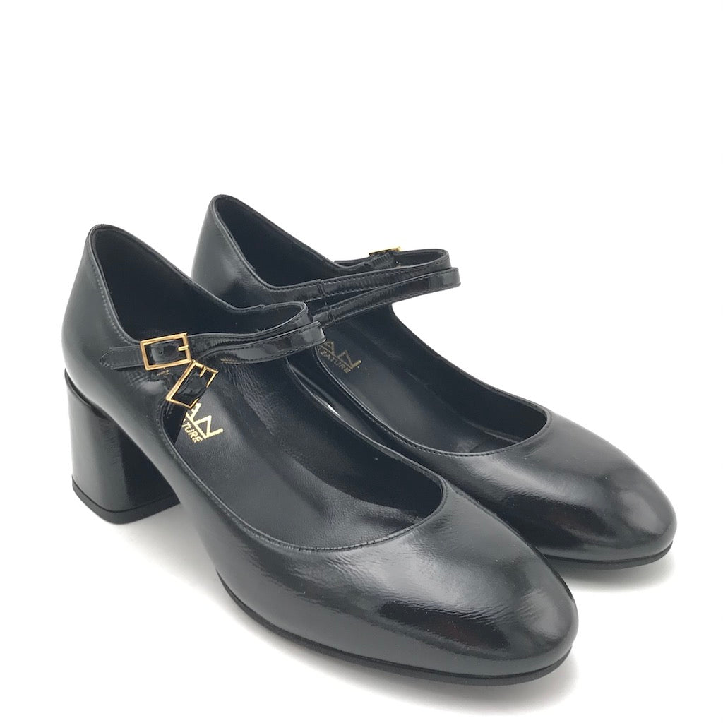 Zulian Calzature Scarpa Zar cinturino nera Qualità Garantita
