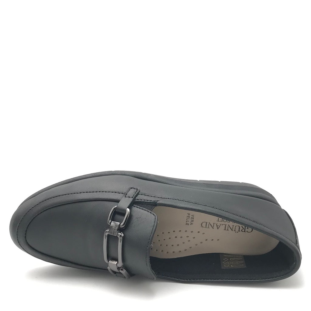 Zulian Calzature Scarpa Rysa pelle nera Consegna Veloce