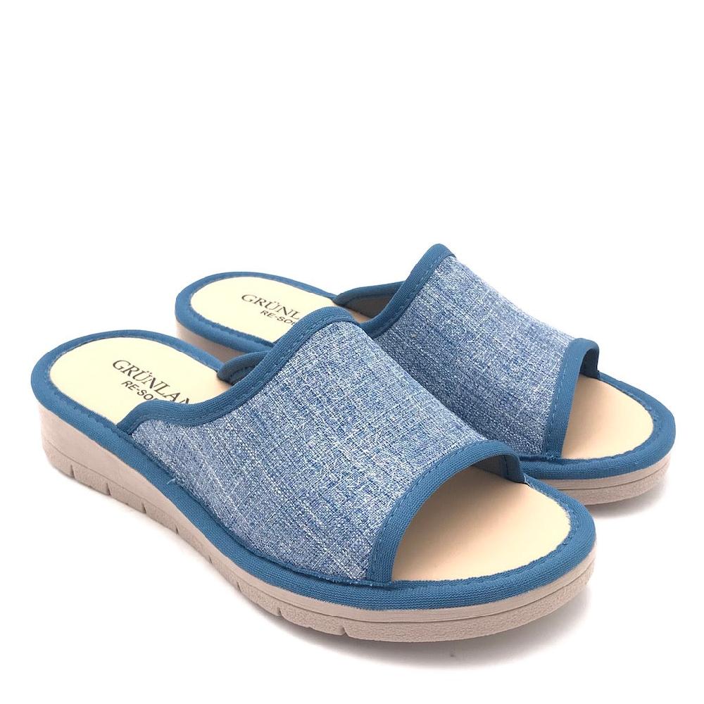 Zulian Calzature Ciabatta Dola tessuto jeans Shopping Online