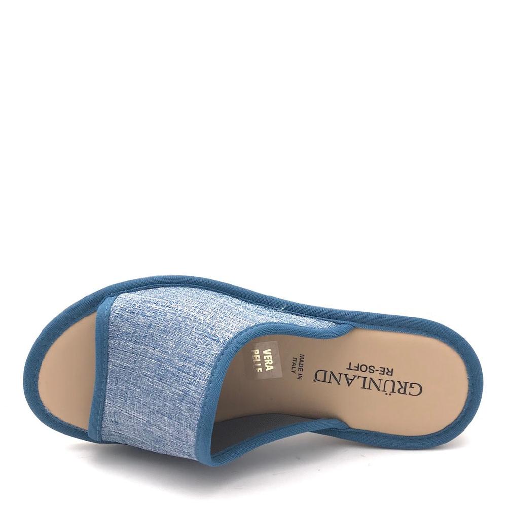 Zulian Calzature Ciabatta Dola tessuto jeans Shopping Online