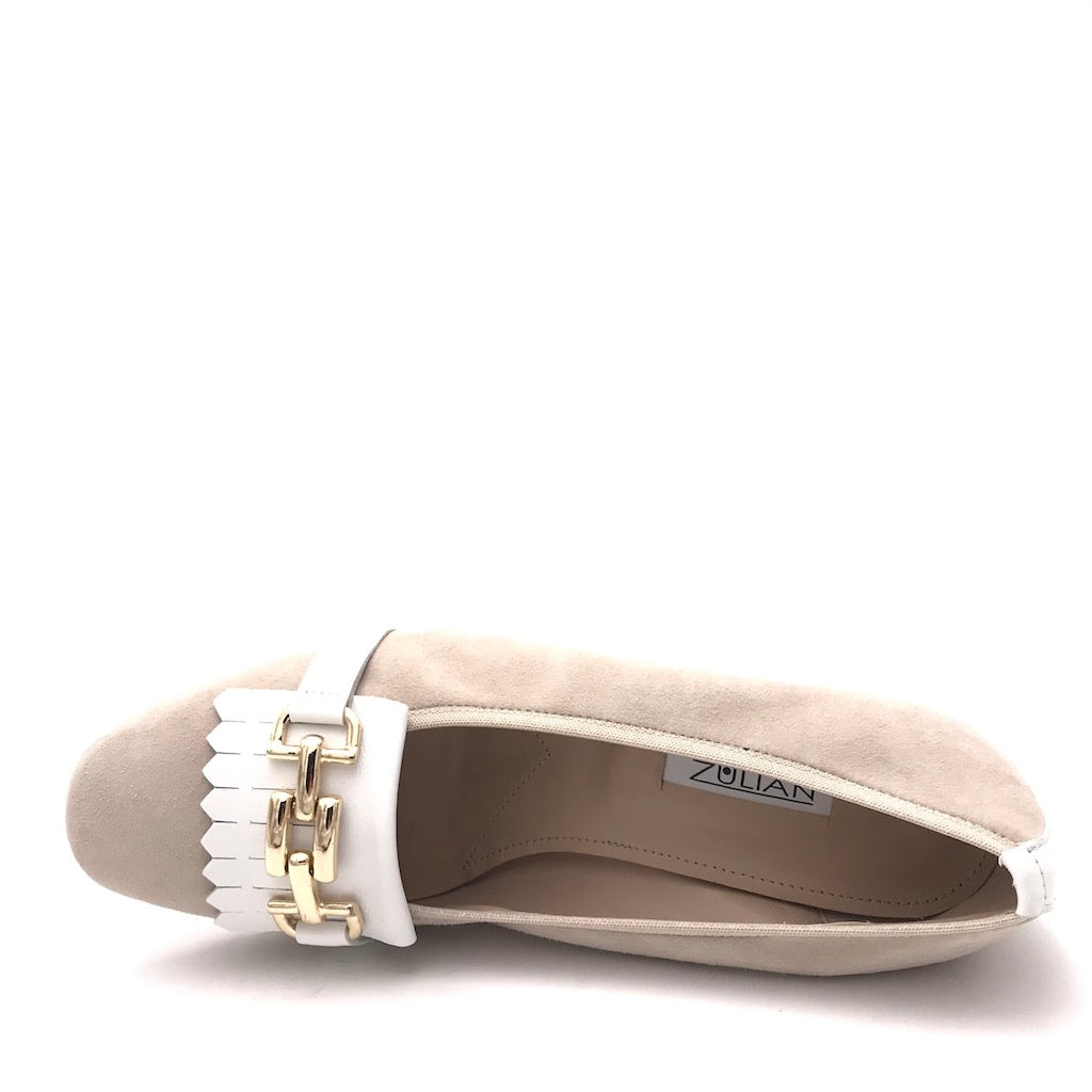 Zulian Calzature Scarpa in camoscio sabbia Offerte