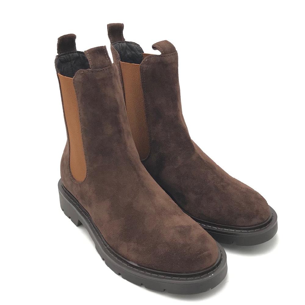 Zulian Calzature Beatles in crosta moro Vendite Flash