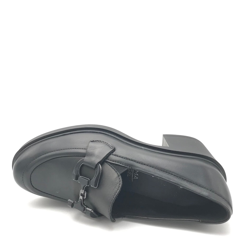 Zulian Calzature Mocassino in nappa nera In Saldo