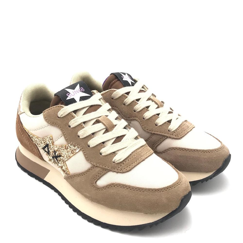 Zulian Calzature Sneakers Stargirl glitter logo Italia