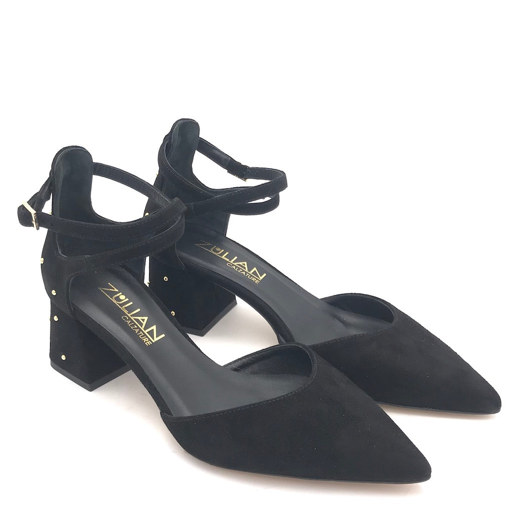 Zulian Calzature Scarpa Lerici camoscio nero Vendita