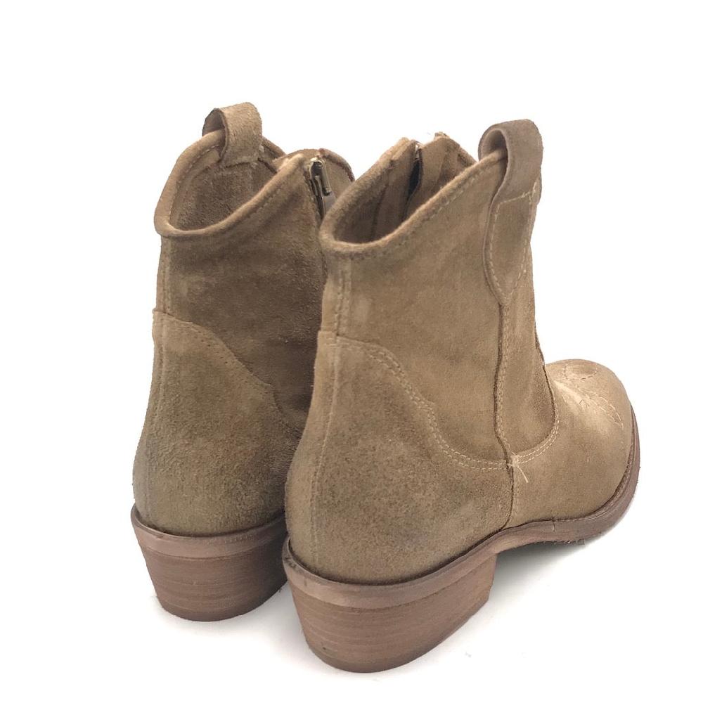Zulian Calzature Texano in crosta tortora Promozione