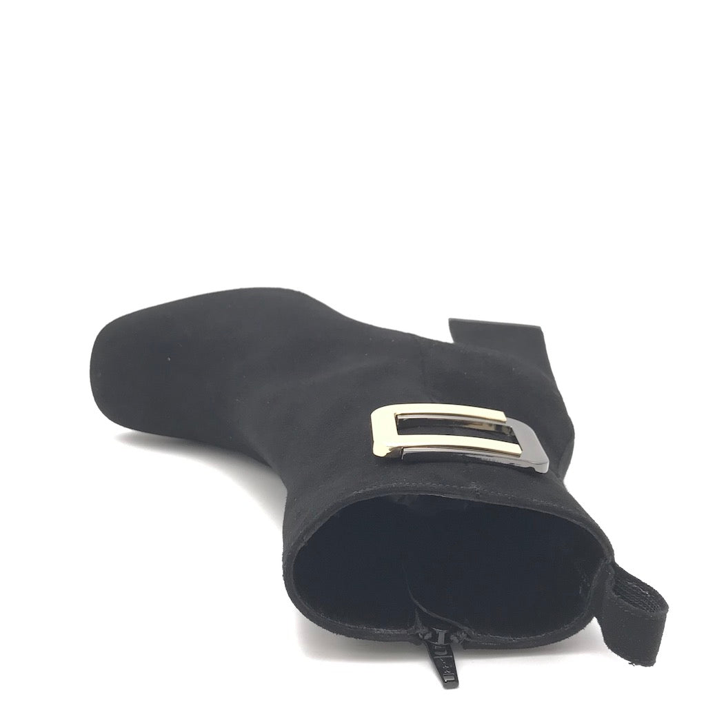 Zulian Calzature Tronchetto camoscio nero Fino Al -60%