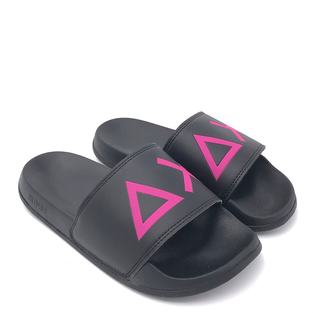 Zulian Calzature Ciabatta Slipper logo nera Novità