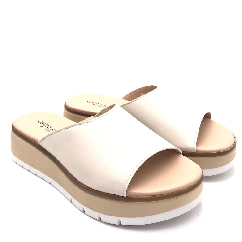 Zulian Calzature Ciabatta Fasi crema Economico