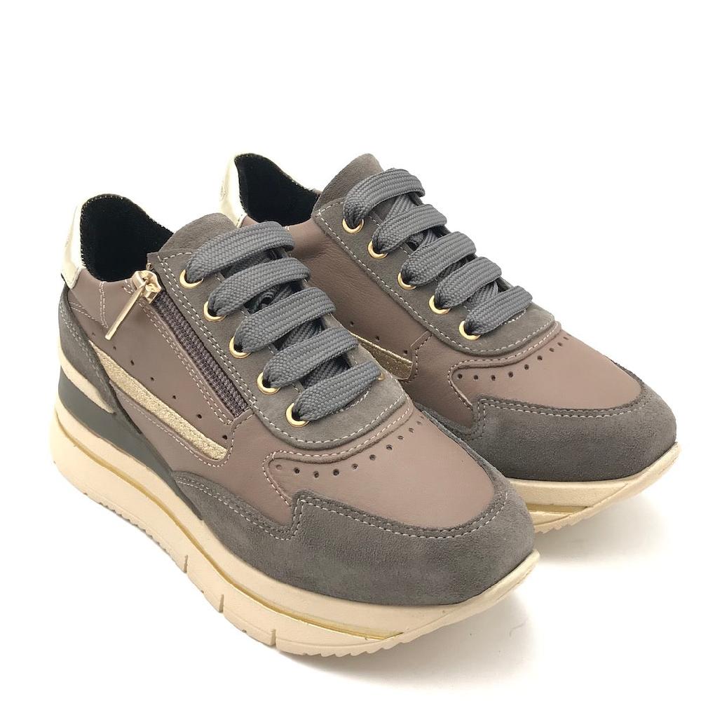 Zulian Calzature Sneakers Shaf taupe Vendita Calda