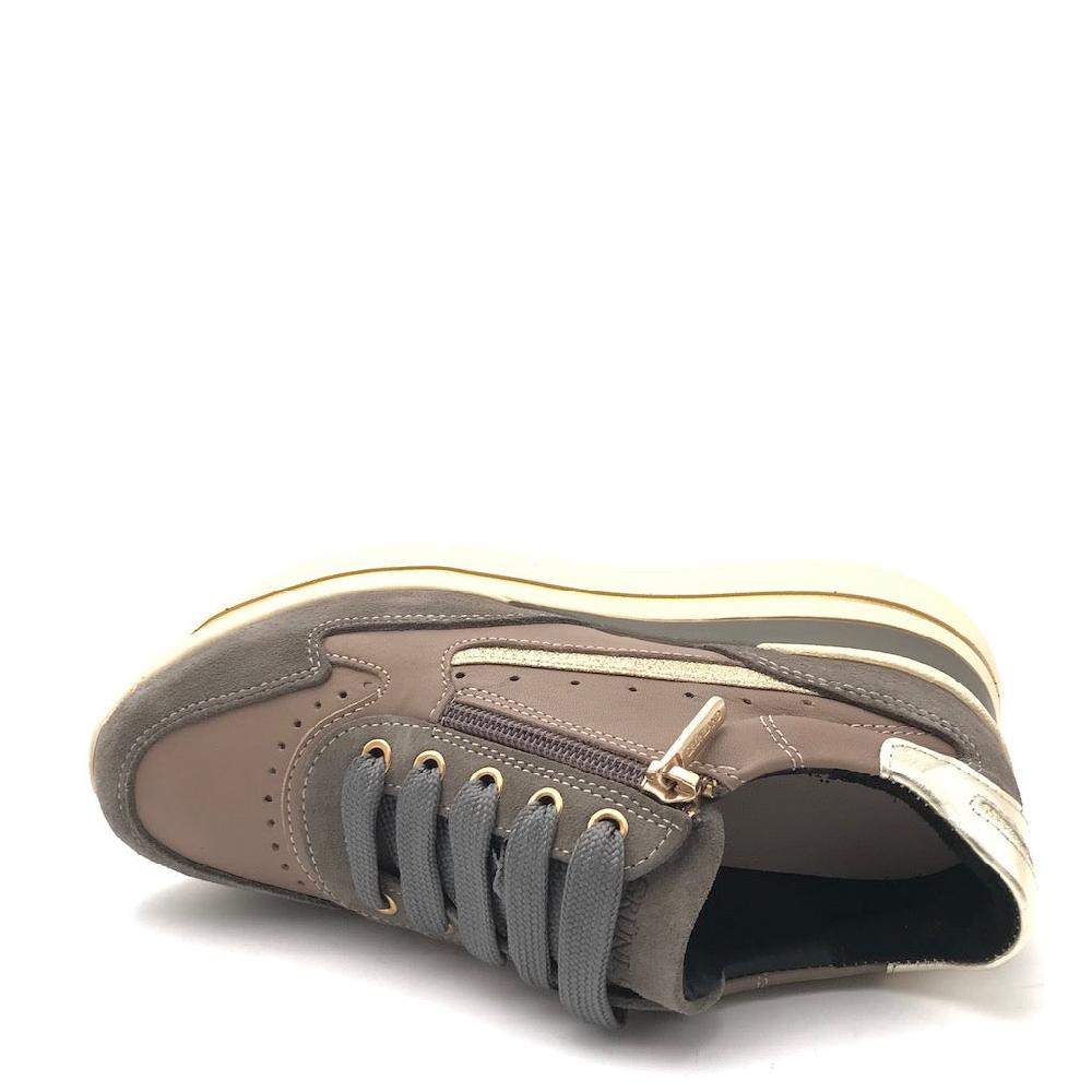 Zulian Calzature Sneakers Shaf taupe Vendita Calda
