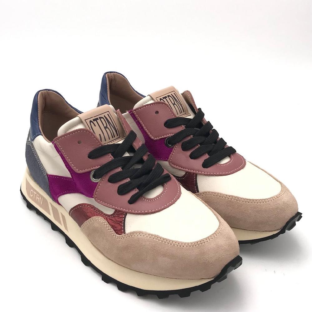 Zulian Calzature Sneakers running multicolor-off white I Più Venduti