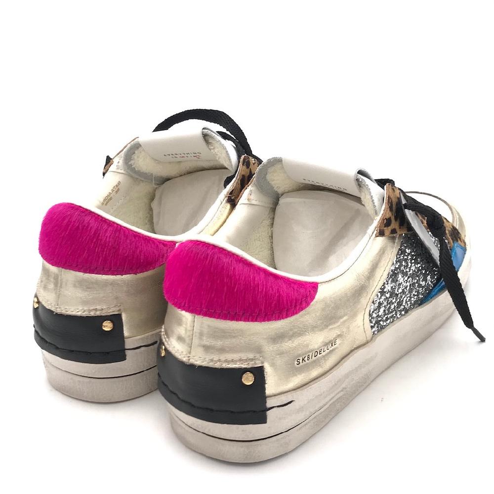 Zulian Calzature Sneakers SK8 Delux multicolor Promozione Limitata
