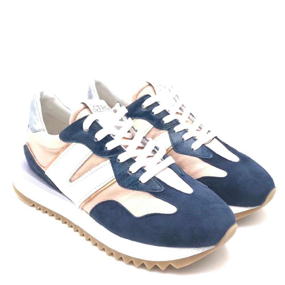 Zulian Calzature Sneakers running abisso-rosa Offerta