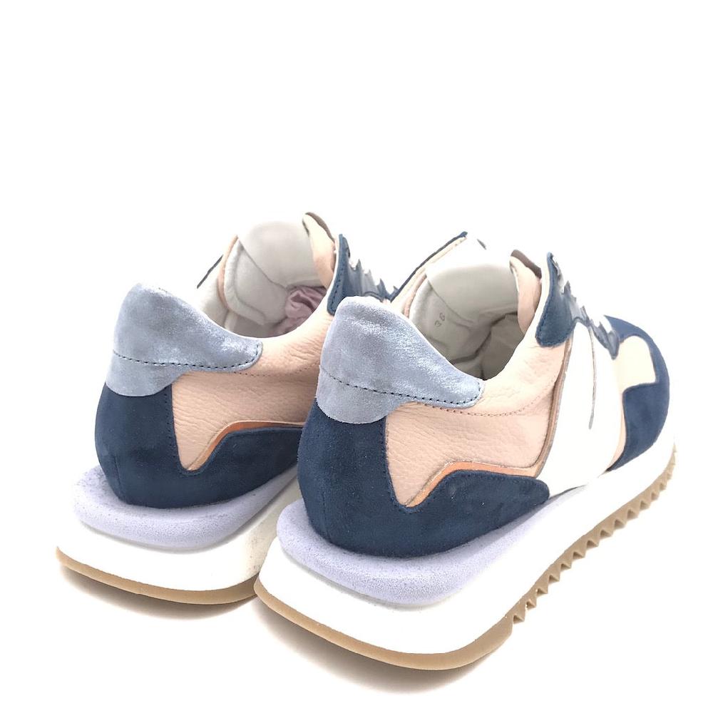 Zulian Calzature Sneakers running abisso-rosa Offerta