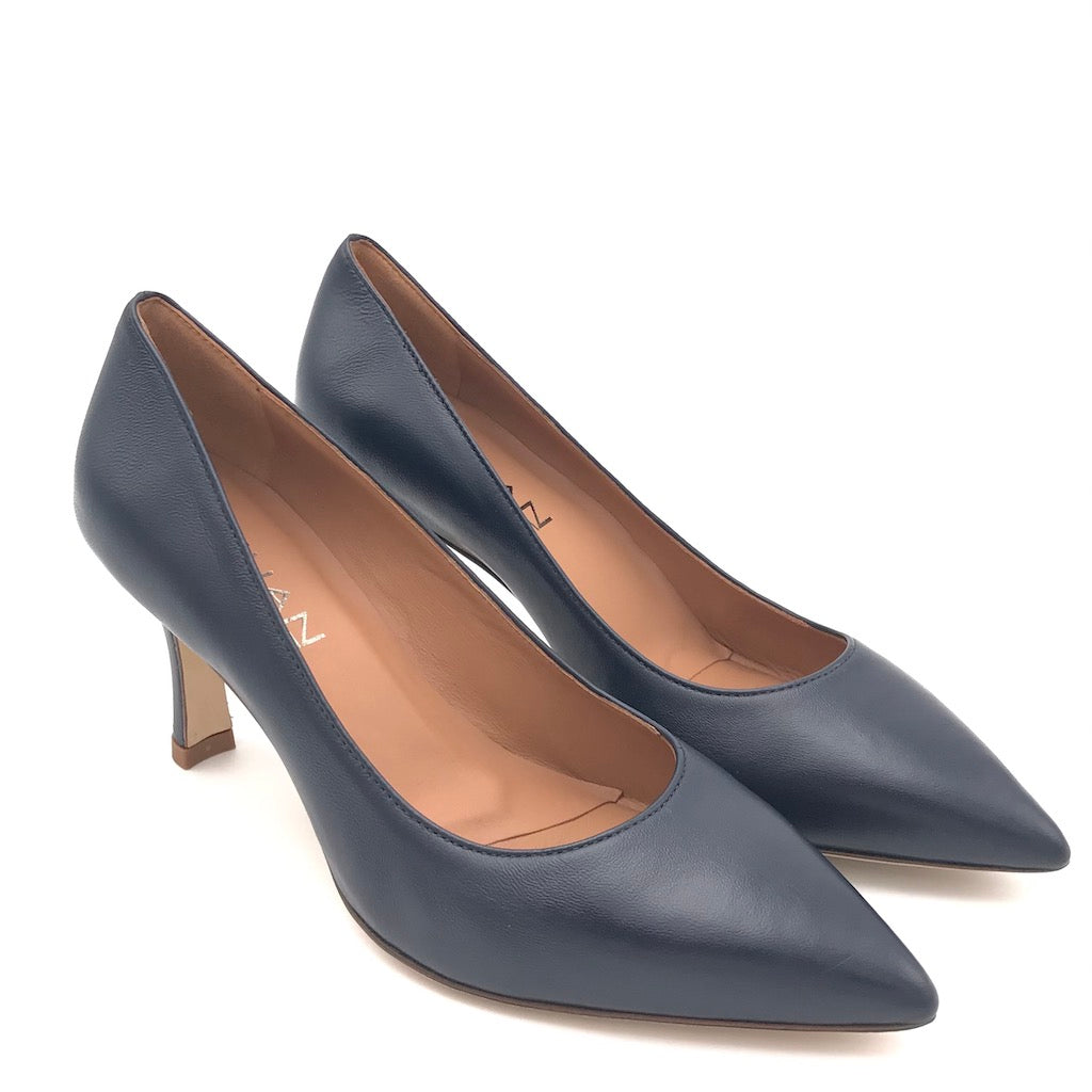 Zulian Calzature Decolletè Lory in nappa blu Online