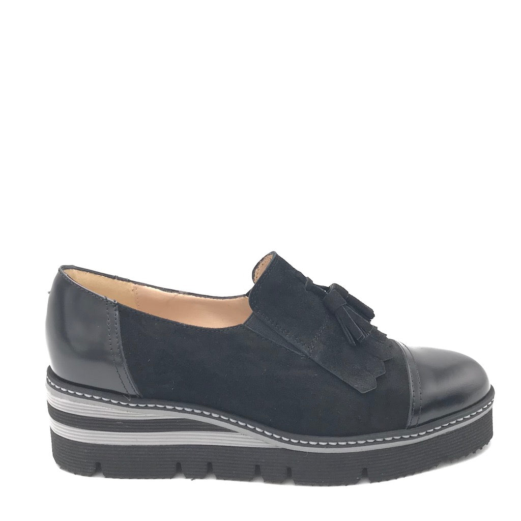 Zulian Calzature Scarpa accollata nera Hotsell
