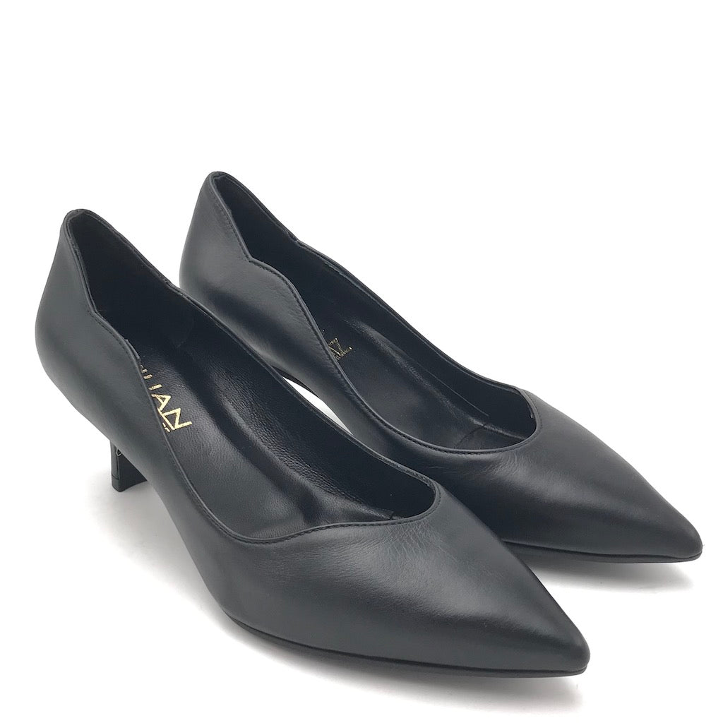 Zulian Calzature Decolletè Lory scollo asimmetrico nera Vendite Flash