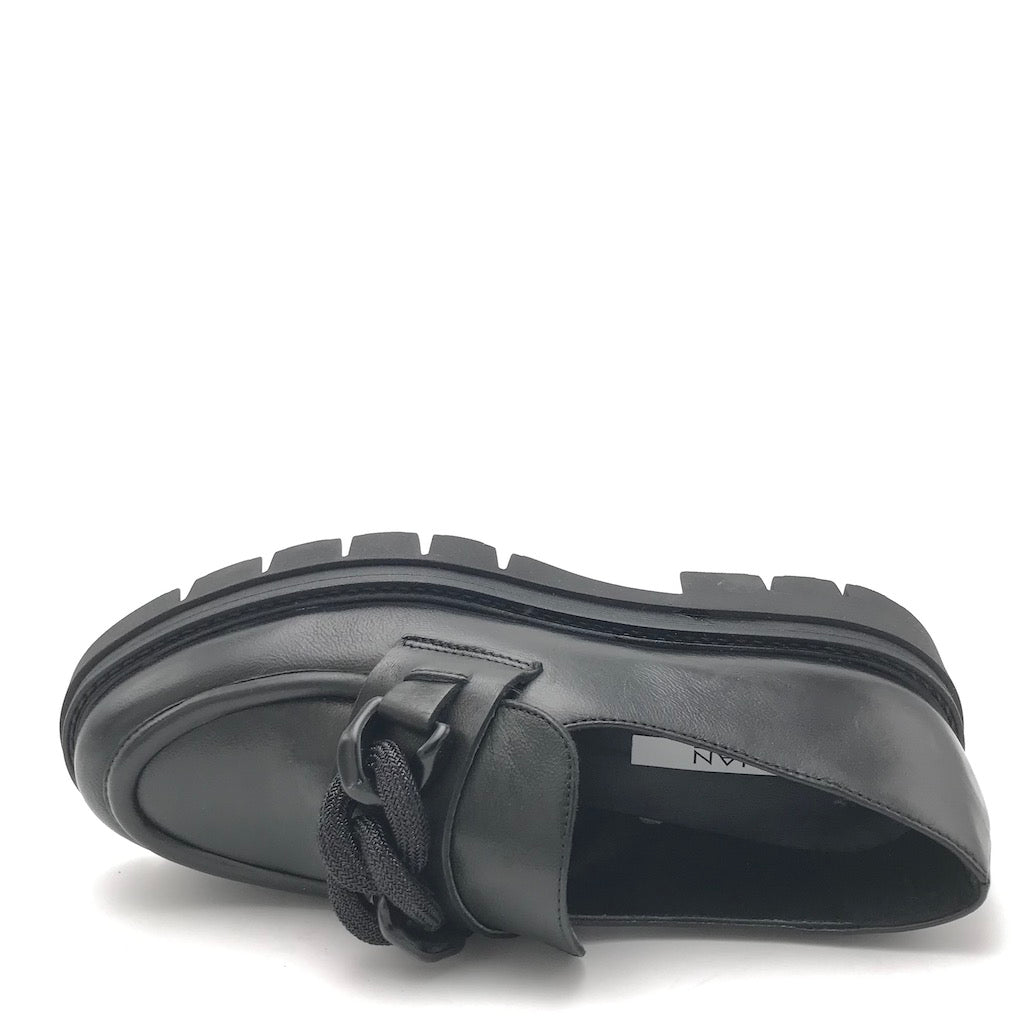 Zulian Calzature Mocassino Taylor catena nero Moda