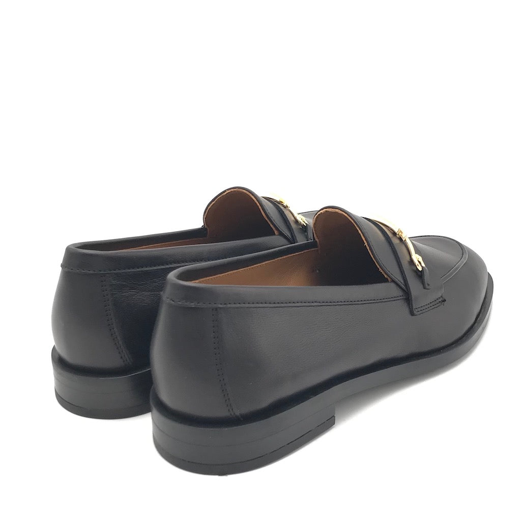 Zulian Calzature Mocassino in nappa nera Spedizione gratuita