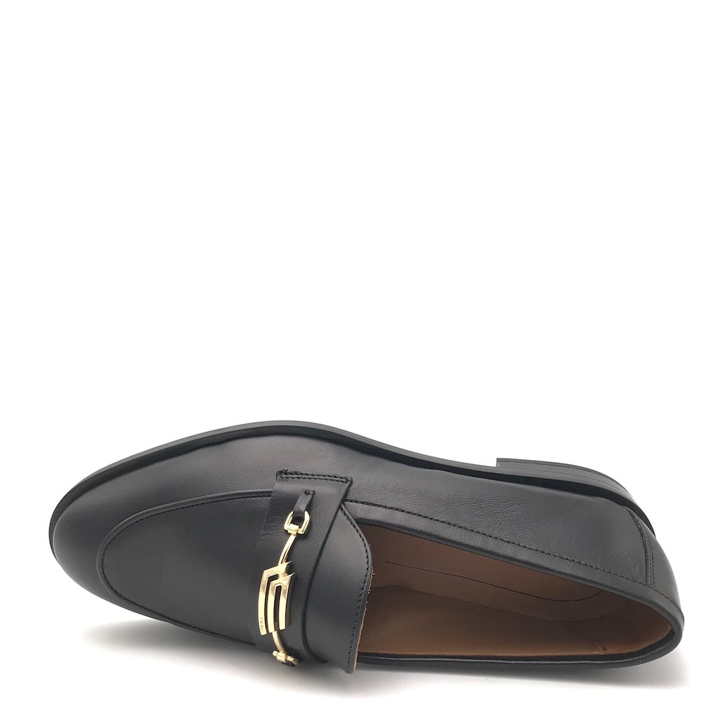 Zulian Calzature Mocassino in nappa nera Spedizione gratuita