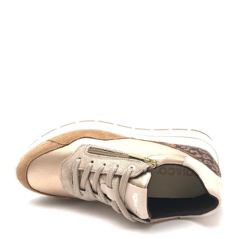 Zulian Calzature Sneakers Ermione champagne Sconto di tempo limitato