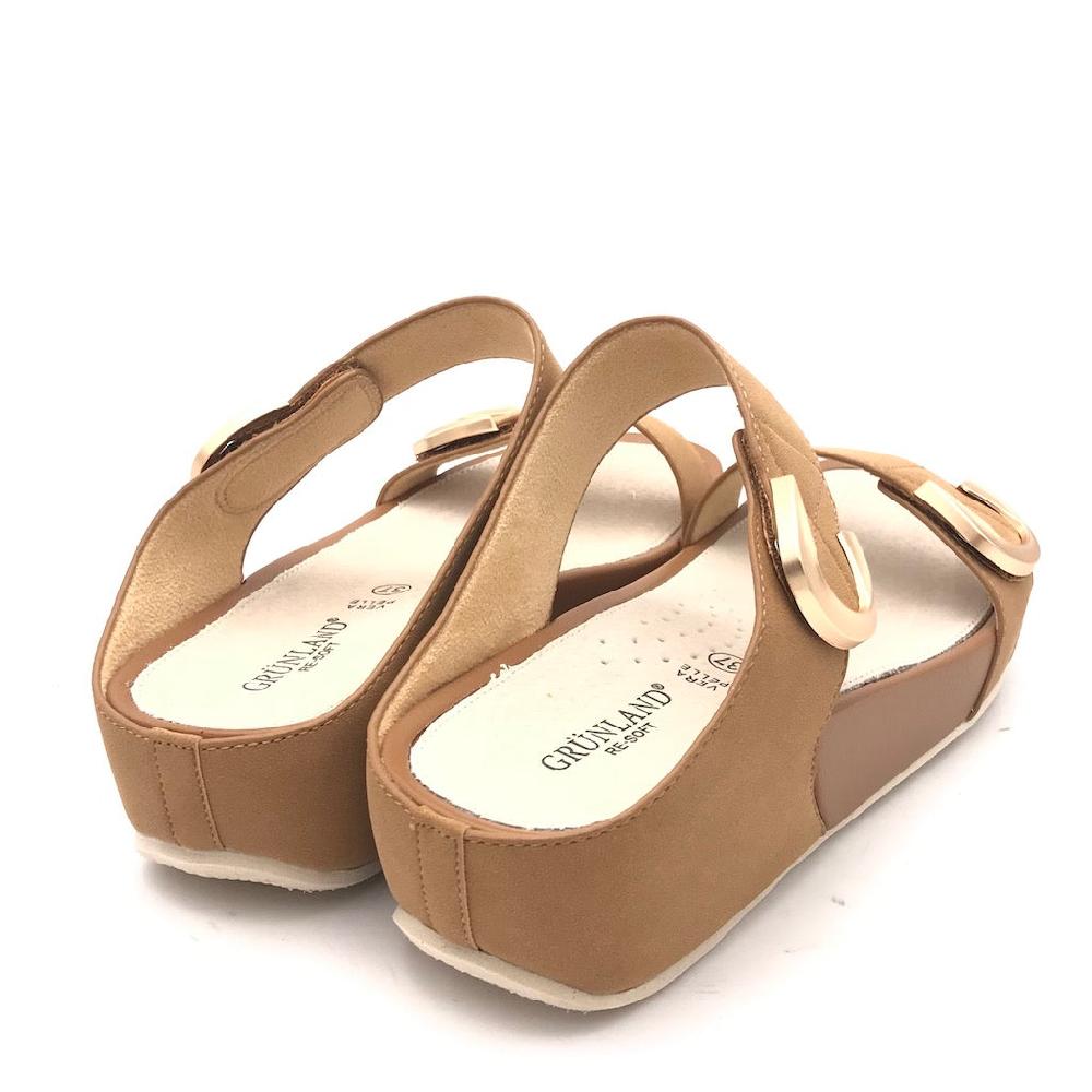 Zulian Calzature Ciabatta Dira cuoio Prezzo di fabbrica