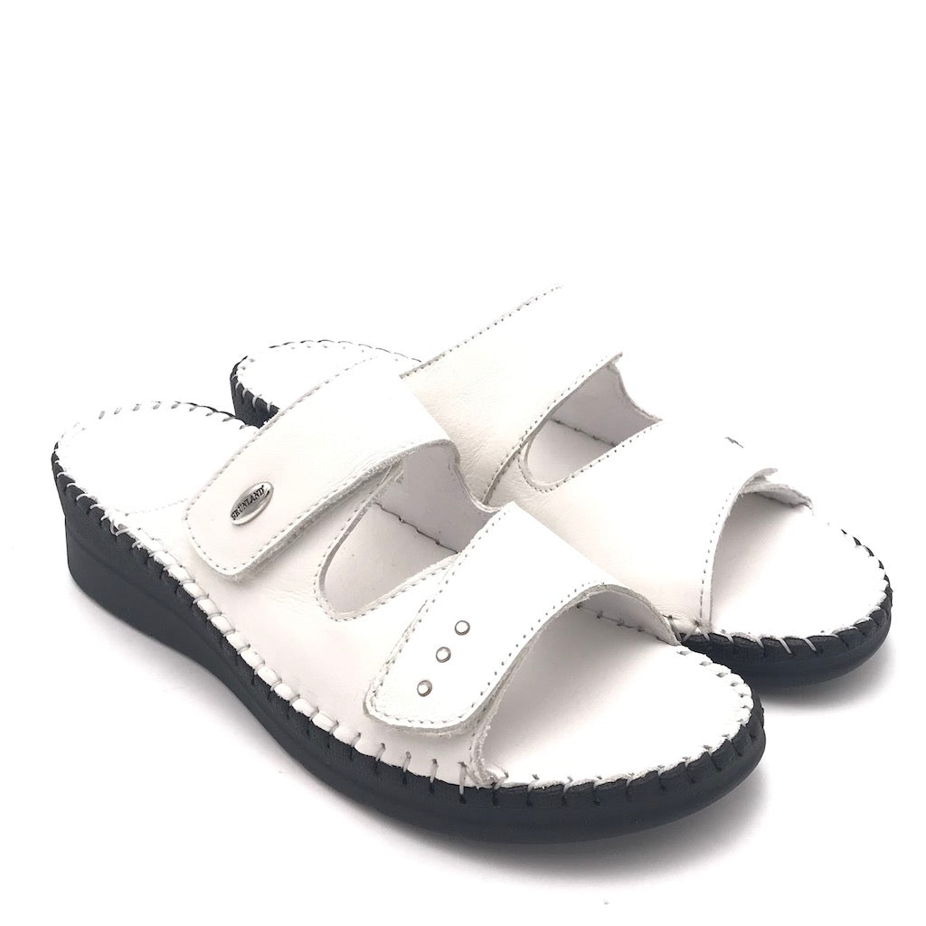 Zulian Calzature Ciabatta Baly bianca Offerta speciale