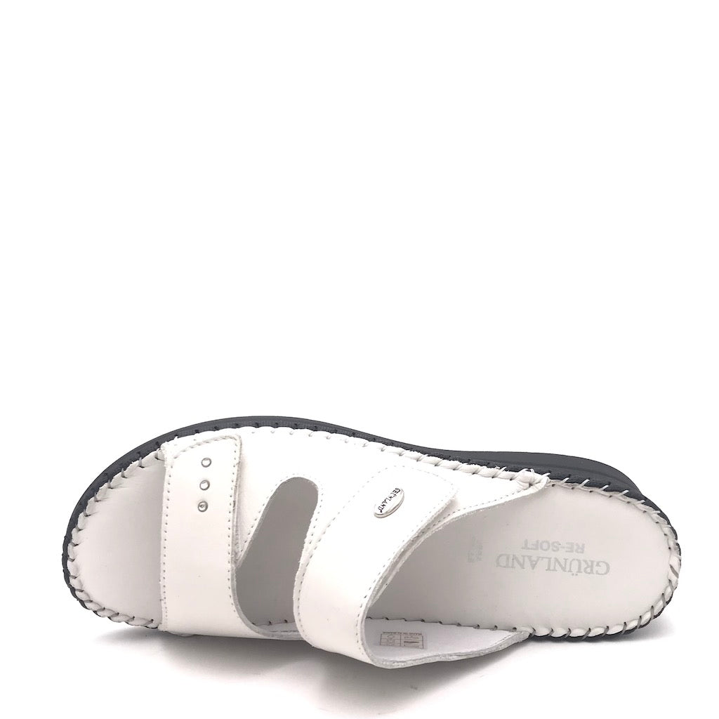 Zulian Calzature Ciabatta Baly bianca Offerta speciale