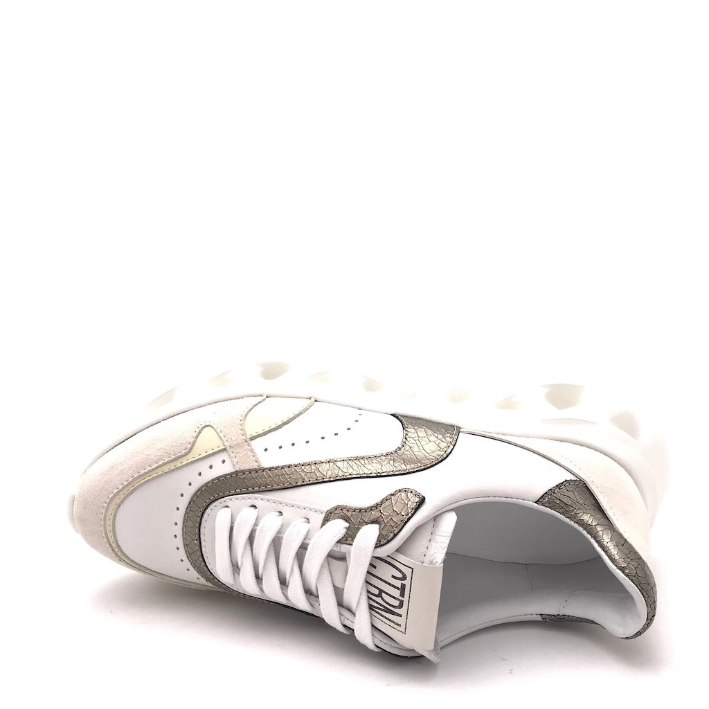 Zulian Calzature Sneakers running cocco-bianco Fornitura limitata
