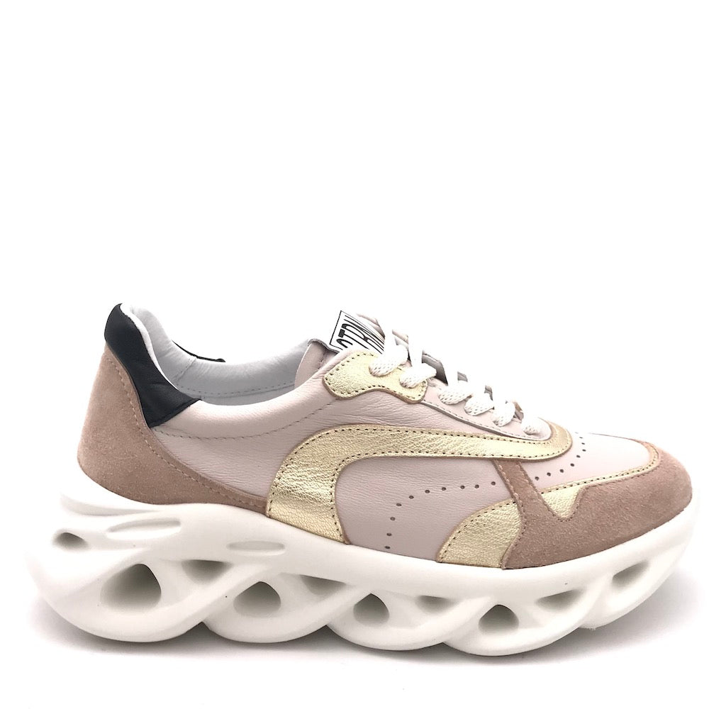 Zulian Calzature Sneakers running crepe-platino Shopping online