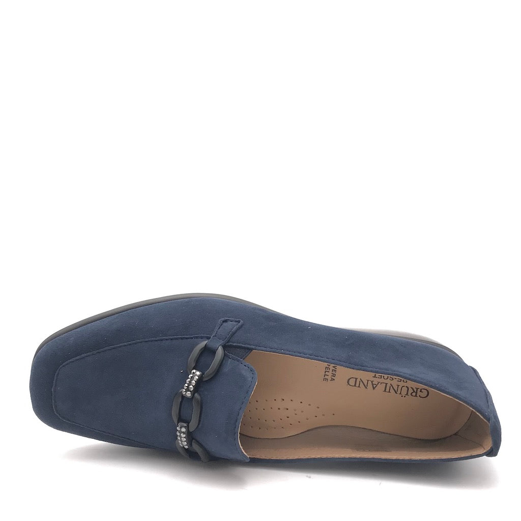 Zulian Calzature Scarpa mocassino Rees blu Vendite stagionali