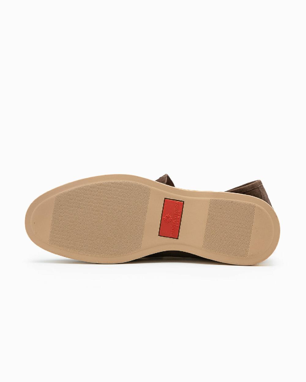 Andrea ventura Mocassino Aquariva 80 in suede caffè Soddisfazione Garantita